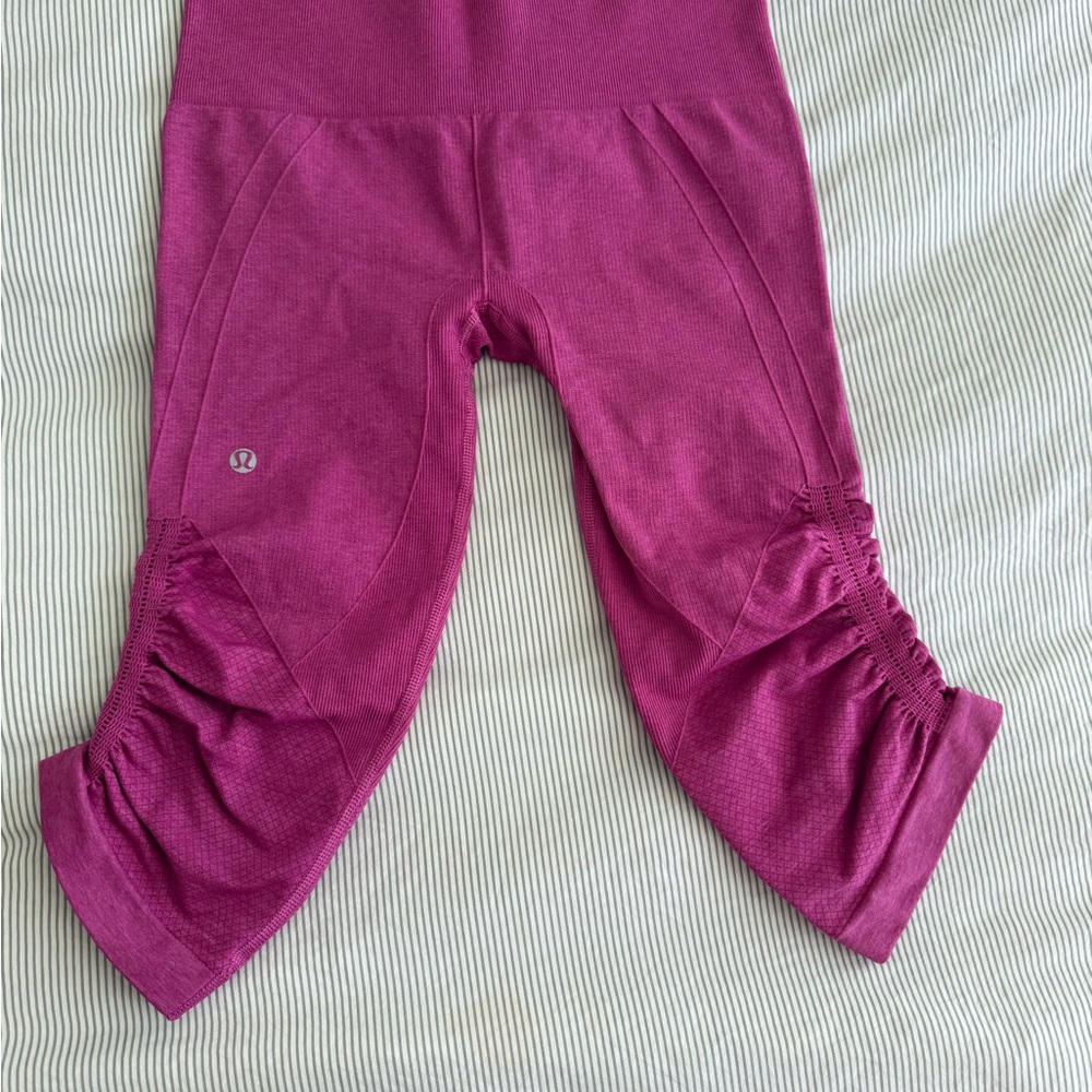 lululemon athletica Fuchsia Leggings
